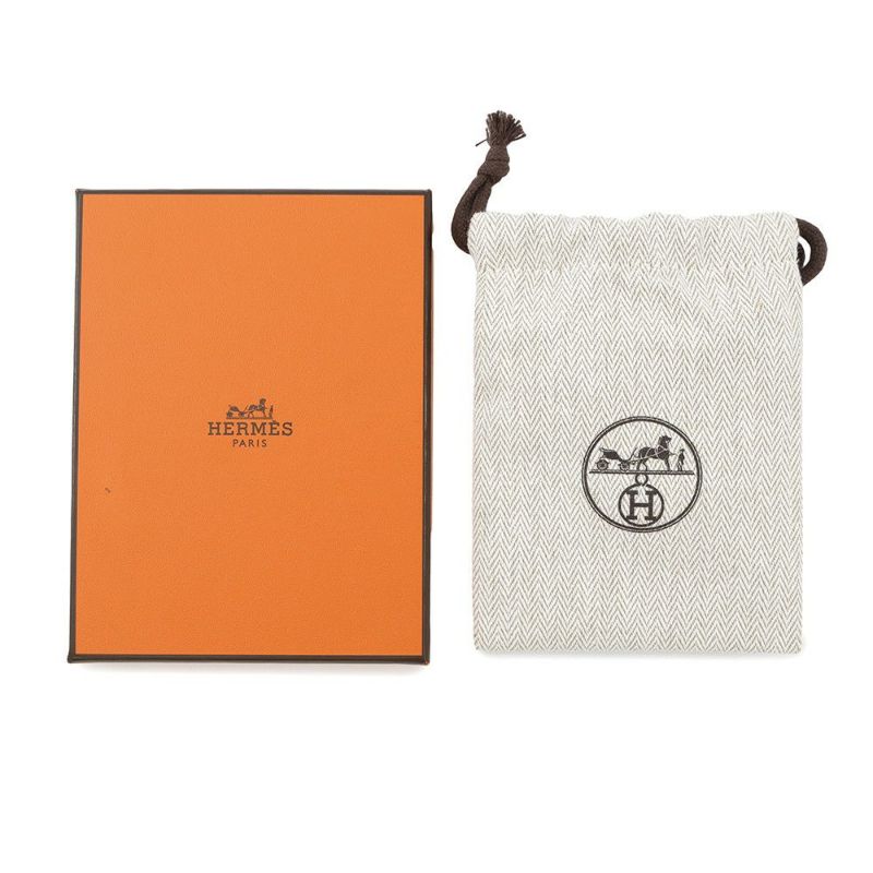 エルメス ネックレス ミニ・ポップアッシュ ホワイト/シルバー金具 HERMES アクセサリー 白