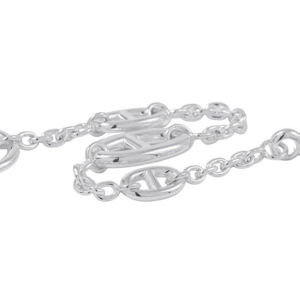 エルメス ブレスレット シェーヌダンクル ファランドール SV925シルバー サイズST HERMES ジュエリー