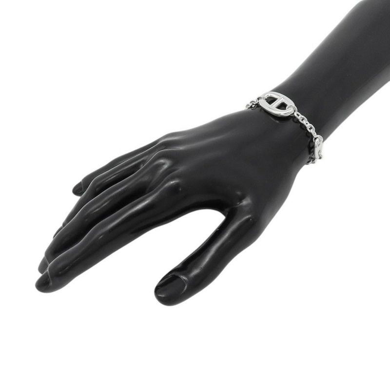 エルメス ブレスレット シェーヌダンクル ファランドール SV925シルバー サイズST HERMES ジュエリー