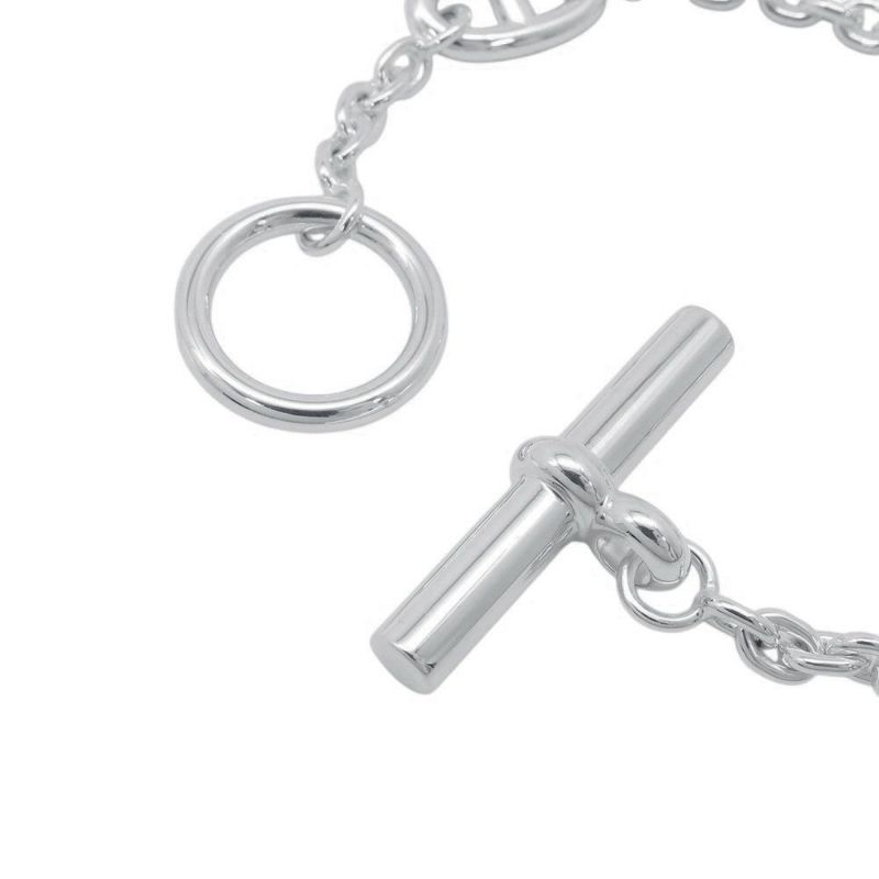 エルメス ブレスレット シェーヌダンクル ファランドール SV925シルバー サイズST HERMES ジュエリー