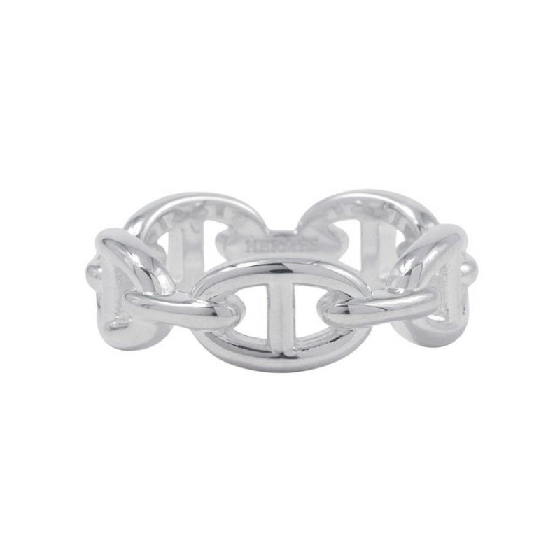 エルメス リング シェーヌダンクル アンシェネPM Enchainee SV925シルバー リングサイズ59 HERMES ジュエリー