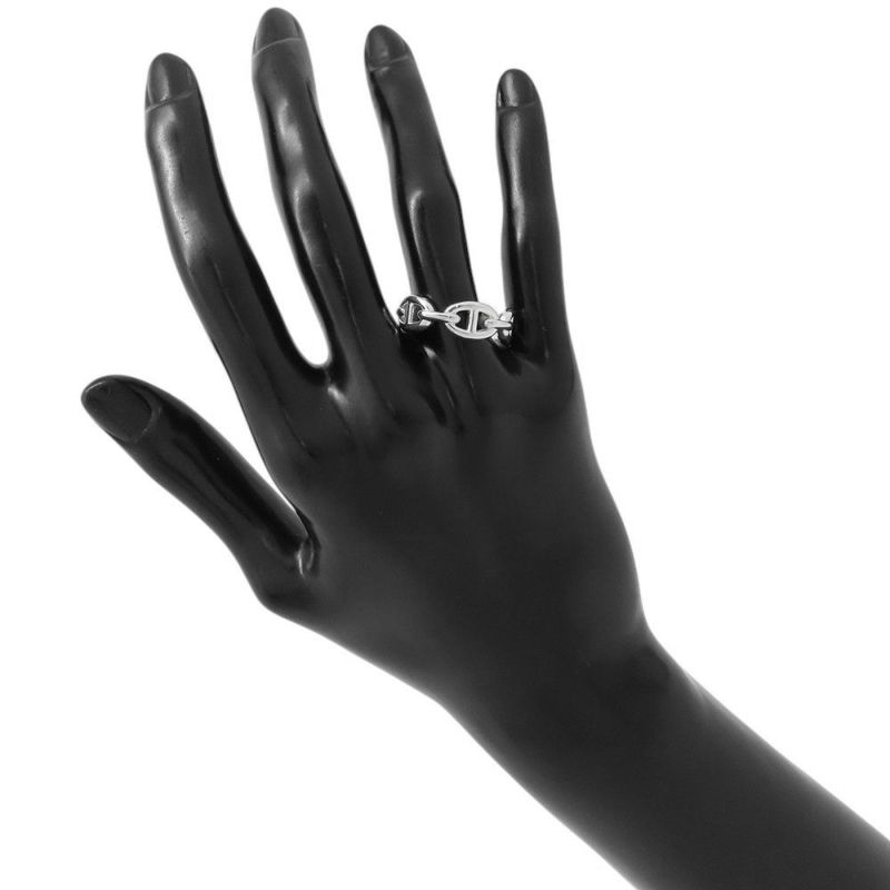 エルメス リング シェーヌダンクル アンシェネPM Enchainee SV925シルバー リングサイズ59 HERMES ジュエリー