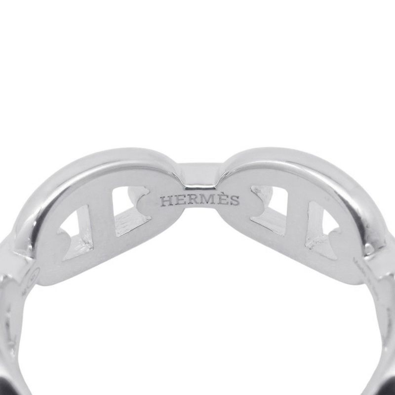 エルメス リング シェーヌダンクル アンシェネPM Enchainee SV925シルバー リングサイズ59 HERMES ジュエリー