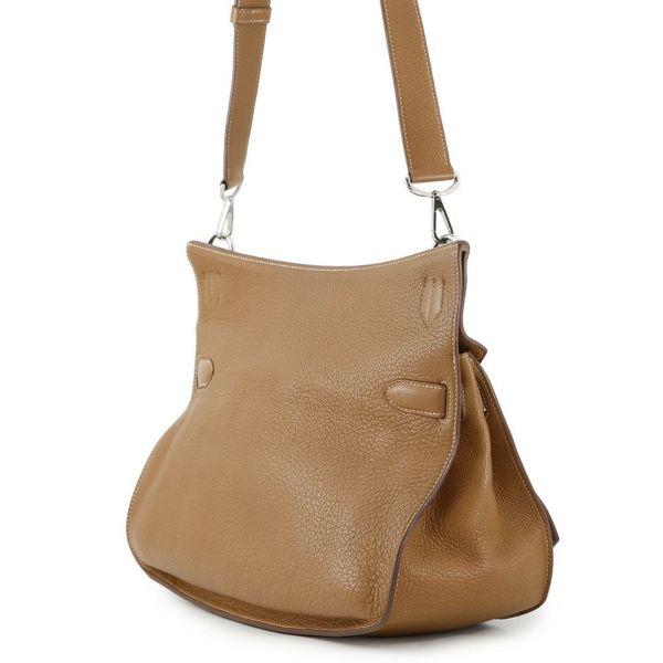 エルメス ショルダーバッグ ジプシエール37 ゴールド/シルバー金具 トリヨンクレマンス □M刻印