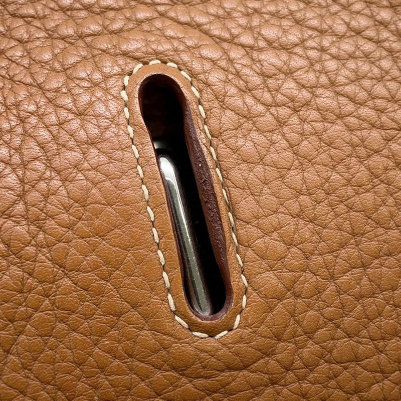 エルメス ショルダーバッグ ジプシエール37 ゴールド/シルバー金具 トリヨンクレマンス □M刻印