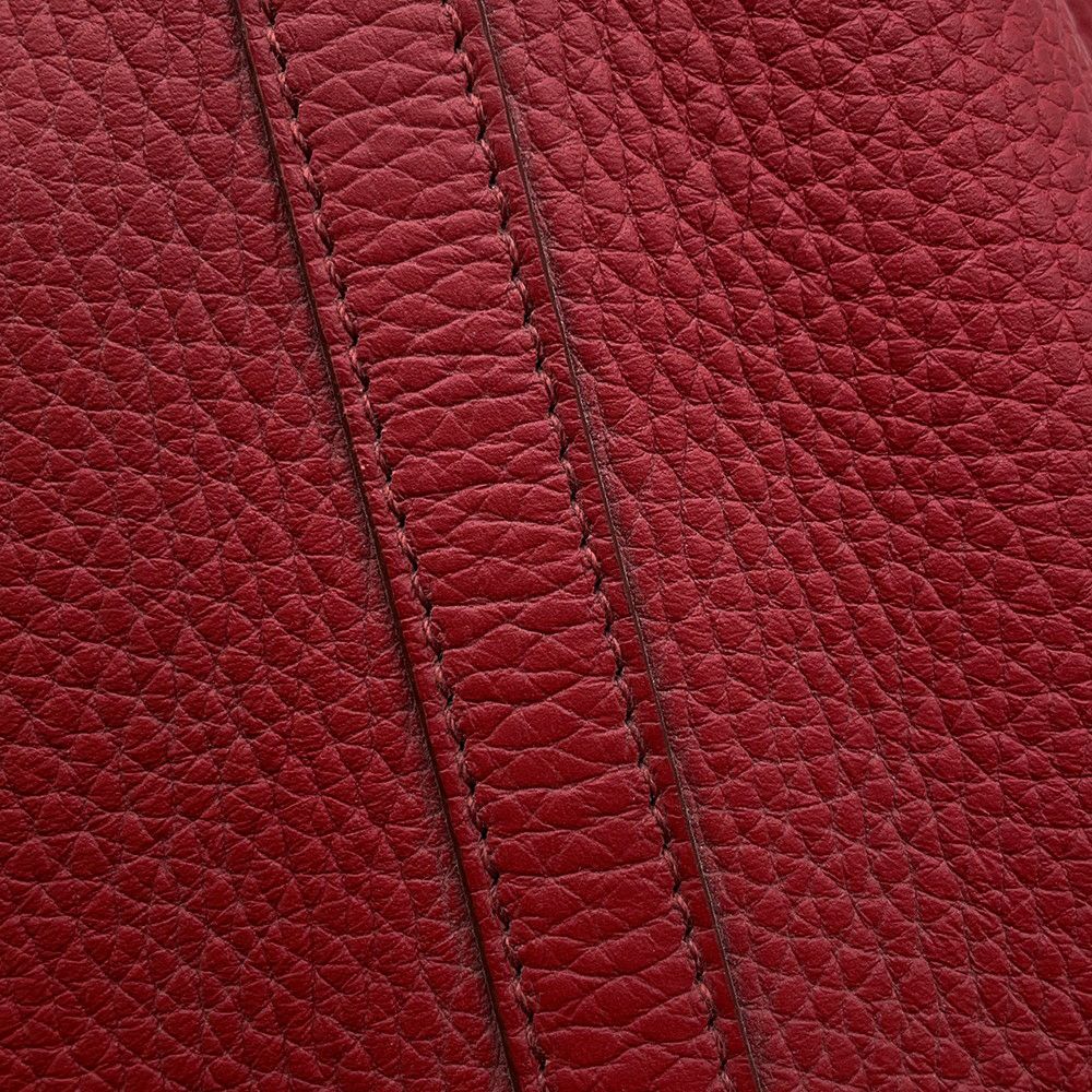 エルメス ハンドバッグ ピコタンロックPM ルビー/シルバー金具 トリヨンクレマンス □R刻印