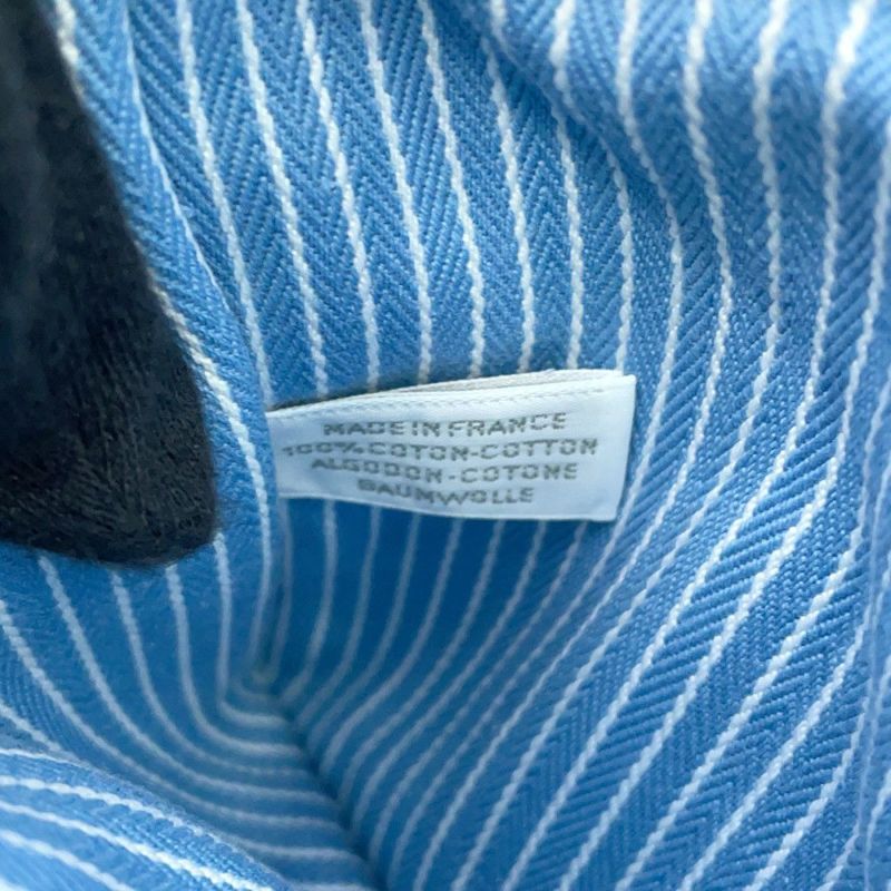 エルメス ポーチ レ・カバン フラットポーチPM ブルー/シルバー金具 HERMES