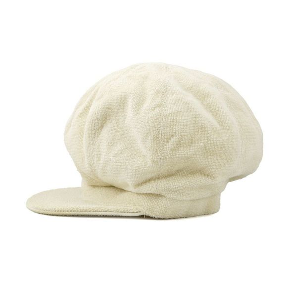 エルメス キャスケット パイル編み コットン サイズ56 HERMES 帽子