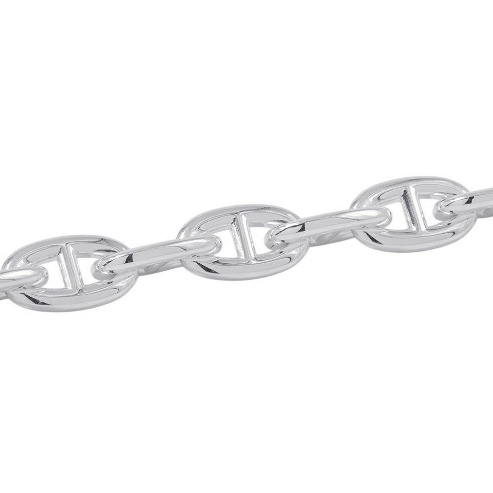 エルメス ブレスレット シェーヌダンクルTGM 13コマ SV925シルバー HERMES ジュエリー