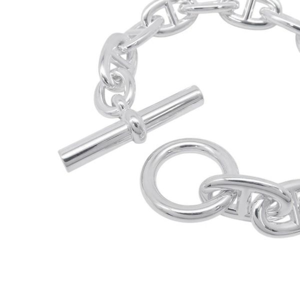 エルメス ブレスレット シェーヌダンクルTGM 13コマ SV925シルバー HERMES ジュエリー