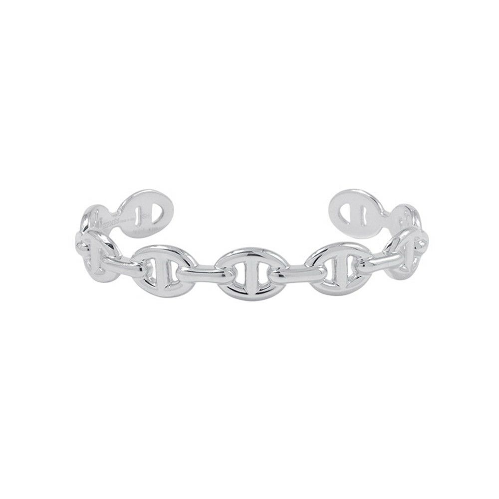 エルメス ブレスレット シェーヌダンクル アンシェネ バングル SV925シルバー サイズSH HERMES バングル