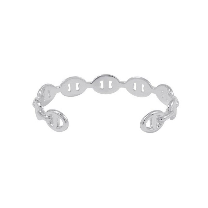 エルメス ブレスレット シェーヌダンクル アンシェネ バングル SV925シルバー サイズSH HERMES バングル