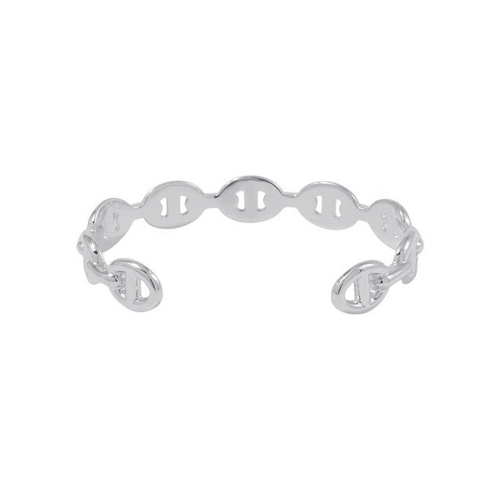 エルメス ブレスレット シェーヌダンクル アンシェネ バングル SV925シルバー サイズSH HERMES バングル