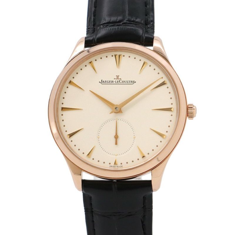 ジャガールクルト マスター ウルトラスリム Q1272510 JAEGER-LECOULTRE 腕時計 アイボリー文字盤