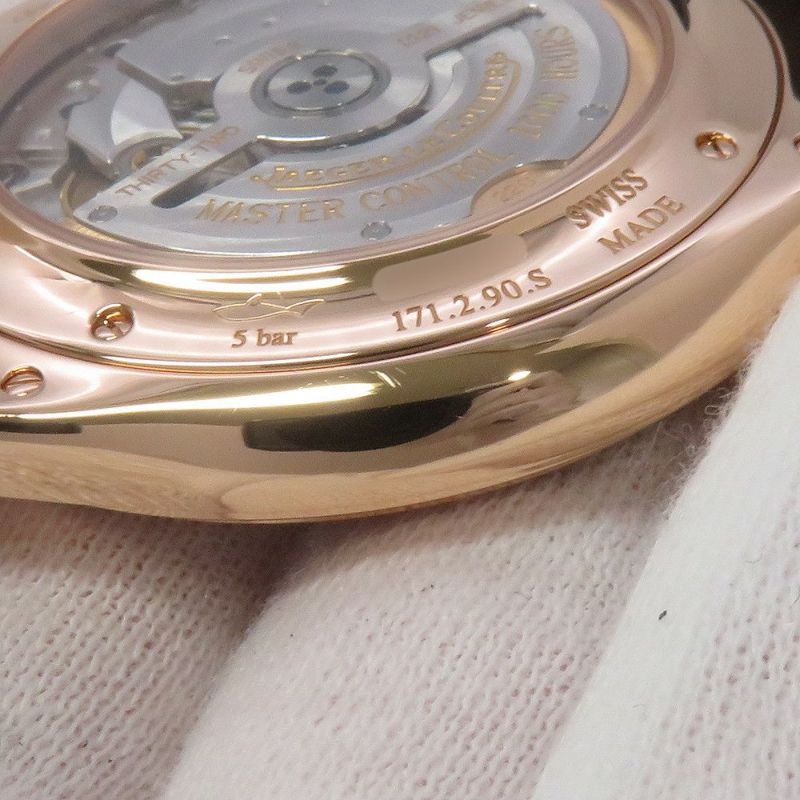 ジャガールクルト マスター ウルトラスリム Q1272510 JAEGER-LECOULTRE 腕時計 アイボリー文字盤