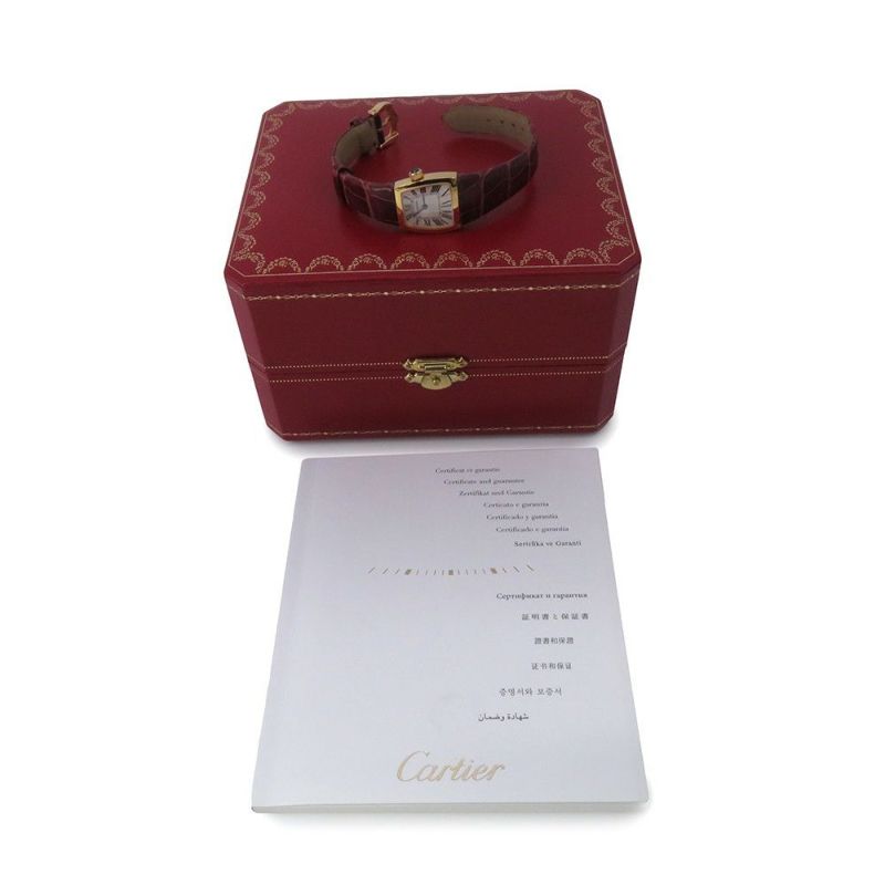 カルティエ ラドーニャ SM W6400356 Cartier 腕時計 シルバー文字盤