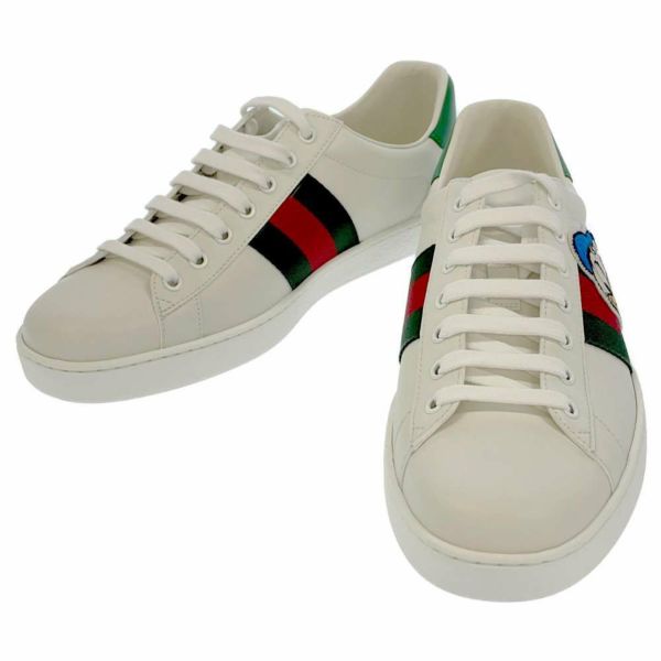 ★グッチ スニーカー ディズニーコラボ ドナルド シェリーライン ローカット メンズサイズ9 649399 GUCCI 靴 白 |  ギャラリーレア公式通販サイト