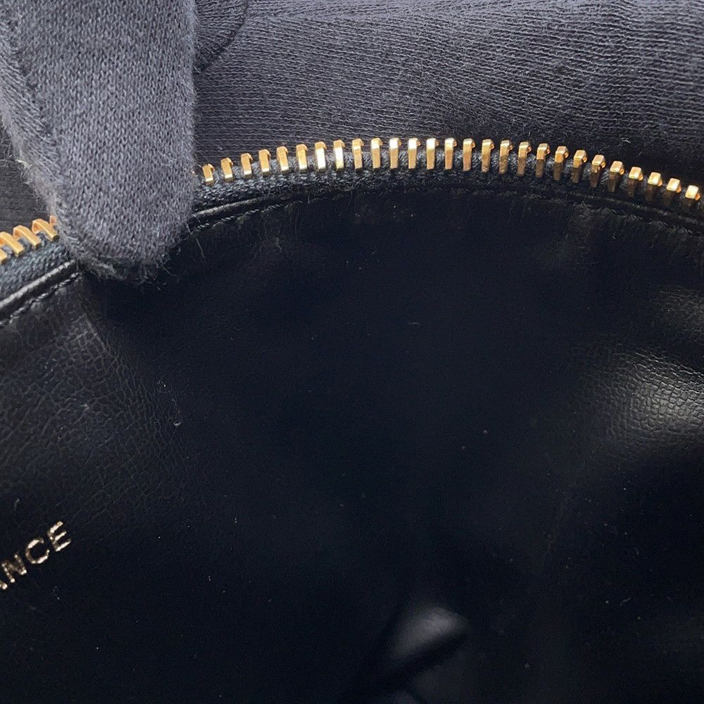 シャネル バニティバッグ ココマーク キャビアスキン 縦型 A01998 CHANEL 化粧ポーチ コスメポーチ 黒