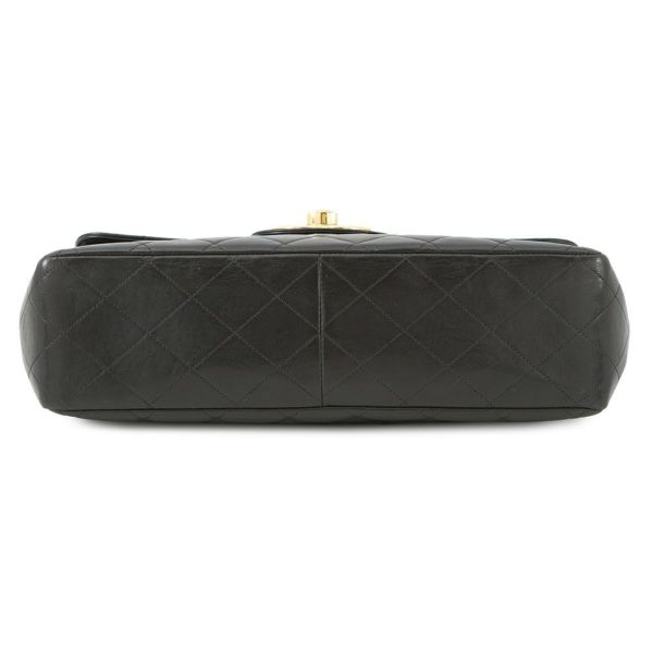 ャネル チェーンショルダーバッグ マトラッセ30 ココマーク ラムスキン A04412 CHANEL バッグ デカマト 黒