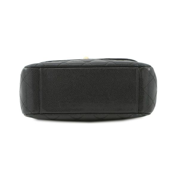 シャネル チェーンショルダーバッグ マトラッセ シングルチェーン キャビアスキン A07868 CHANEL バッグ 黒