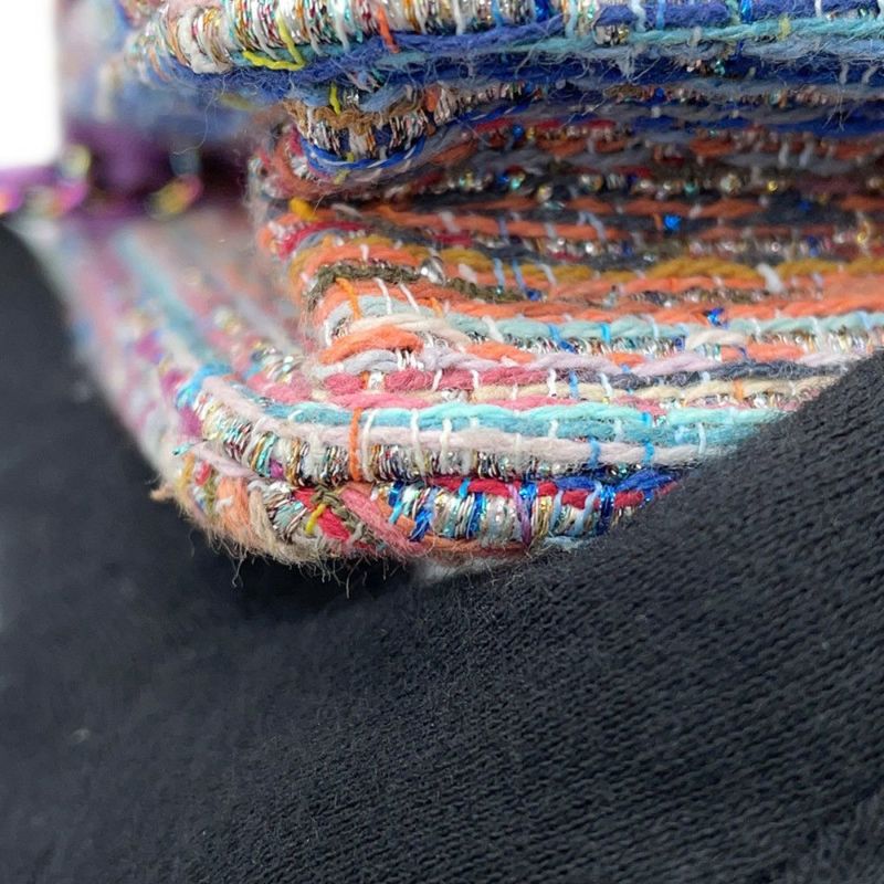 シャネル チェーンウォレット マトラッセ ココマーク ツイード CHANEL 財布