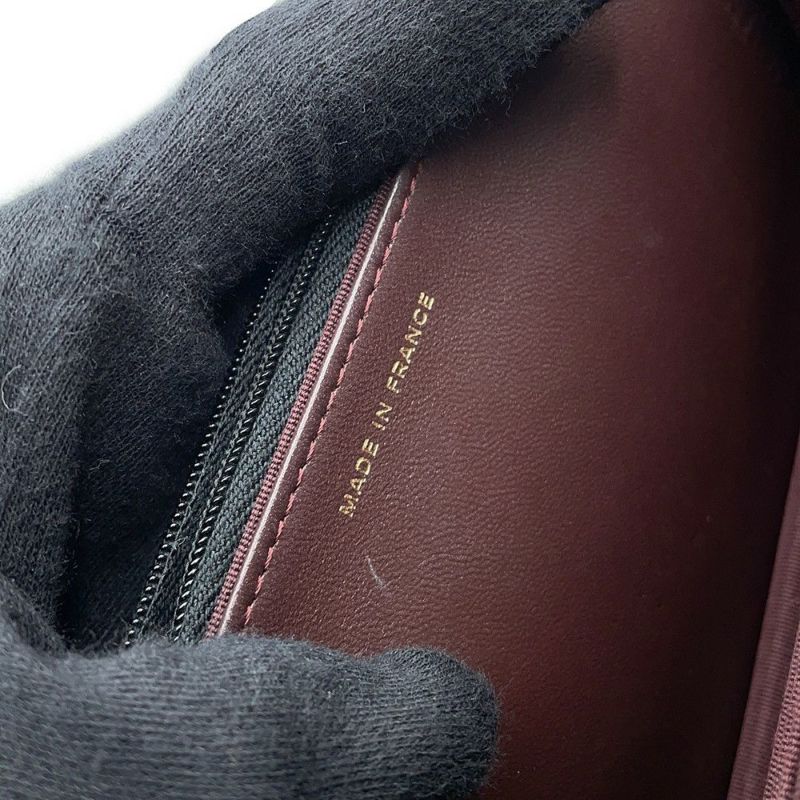 シャネル チェーンウォレット クラシック マトラッセ ココマーク ラムスキン AP0250 CHANEL 財布 黒