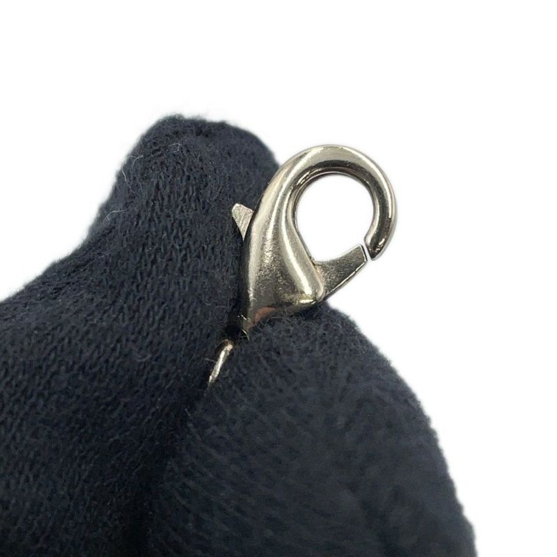 シャネル チョーカー ロゴプレート チェーン B21V AB4711 CHANEL ネックレス アクセサリー 黒