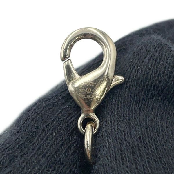 シャネル チョーカー ロゴプレート チェーン B21V AB4711 CHANEL ネックレス アクセサリー 黒