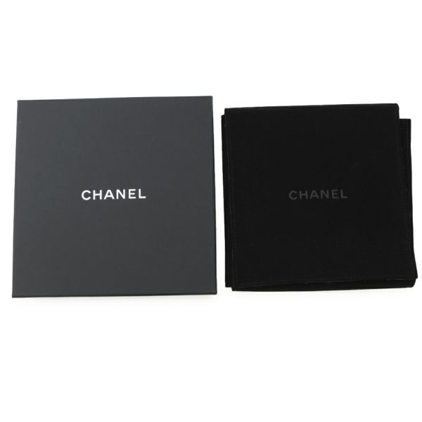 シャネル チョーカー ロゴプレート チェーン B21V AB4711 CHANEL ネックレス アクセサリー 黒