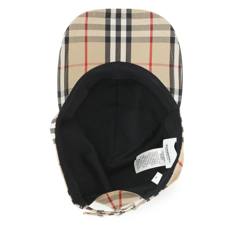バーバリー キャップ TBロゴ ベースボールキャップ コットン サイズM 80385041 BURBERRY 帽子