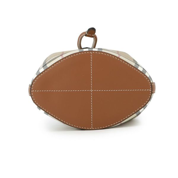 バーバリー ハンドバッグ ミニ チェック バケットバッグ 81004861 BURBERRY 2way