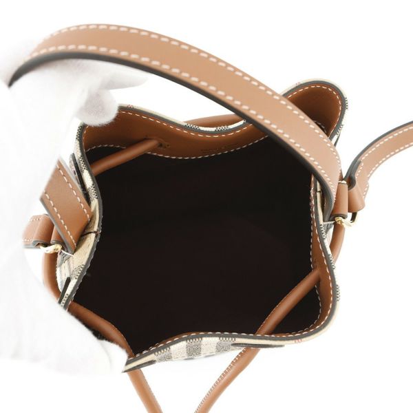 バーバリー ハンドバッグ ミニ チェック バケットバッグ 81004861 BURBERRY 2way