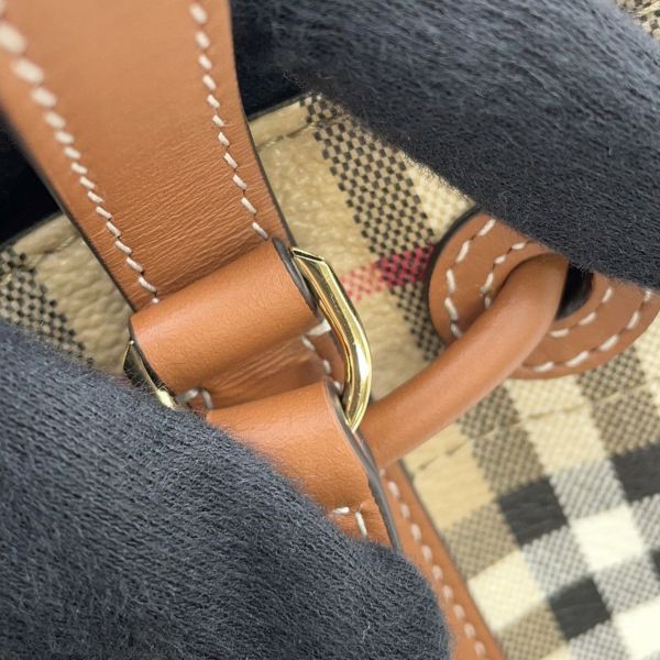 バーバリー ハンドバッグ ミニ チェック バケットバッグ 81004861 BURBERRY 2way