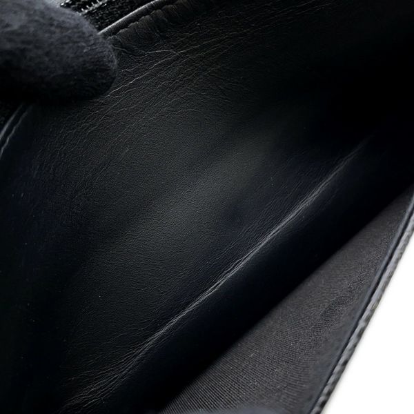 シャネル チェーンウォレット ココマーク キャビアスキン A48654 CHANEL チェーンショルダーバッグ 財布 黒