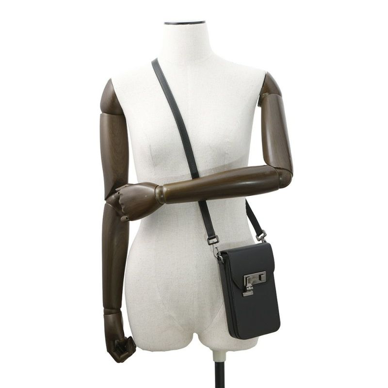 ディオール ショルダーバッグ ロック バーティカルポーチ 2LXCA345UCL 黒 セール品