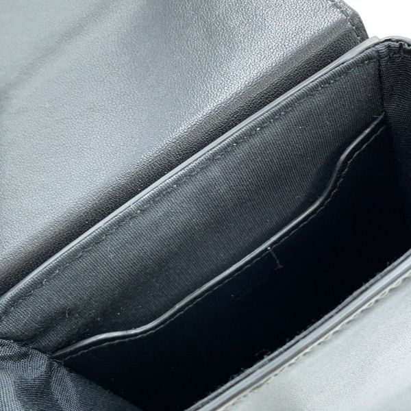 ディオール ショルダーバッグ ロック バーティカルポーチ 2LXCA345UCL 黒 セール品