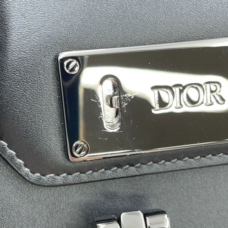 ディオール ショルダーバッグ ロック バーティカルポーチ 2LXCA345UCL 黒 セール品