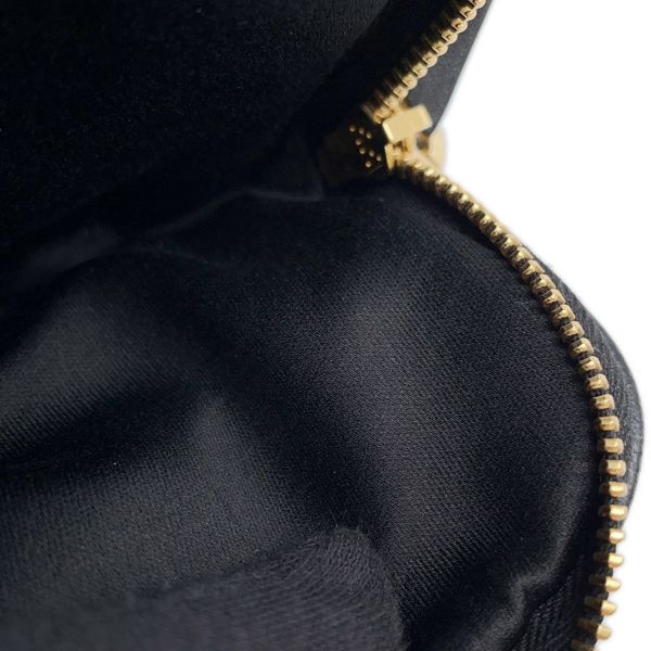 ミュウミュウ ハンドバッグ フェイクパール クリスタル 5BP066 Miu Miu 2wayショルダー 黒