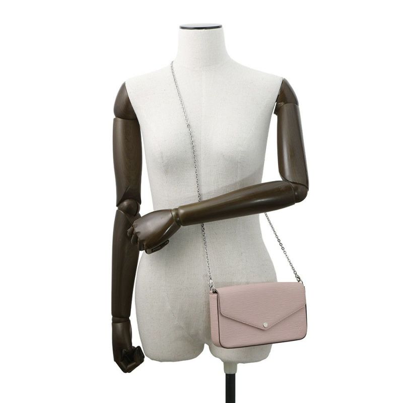 ルイヴィトン チェーンウォレット エピ ポシェット・フェリシー M62467 LOUIS VUITTON ヴィトン