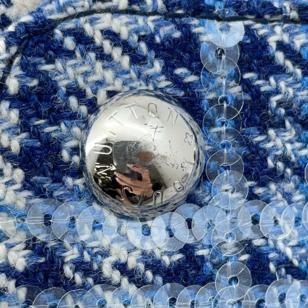 ルイヴィトン ハンドバッグ ツイード/パイソン/スパンコール カプシーヌBB N97078 LOUIS VUITTON 2wayショルダーバッグ