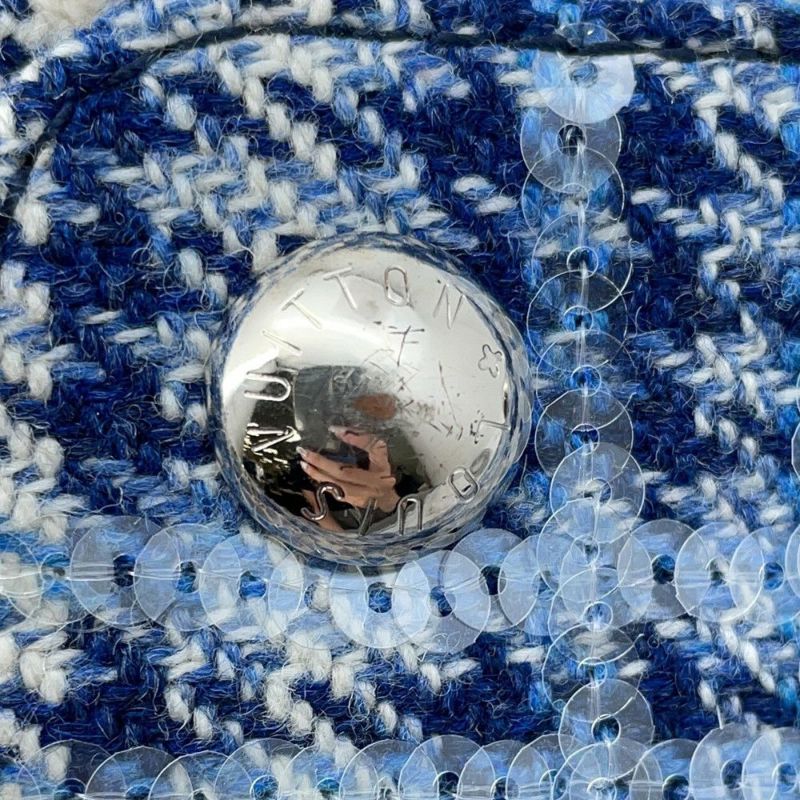 ルイヴィトン ハンドバッグ ツイード/パイソン/スパンコール カプシーヌBB N97078 LOUIS VUITTON 2wayショルダーバッグ