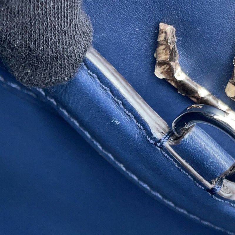 ルイヴィトン ハンドバッグ ツイード/パイソン/スパンコール カプシーヌBB N97078 LOUIS VUITTON 2wayショルダーバッグ