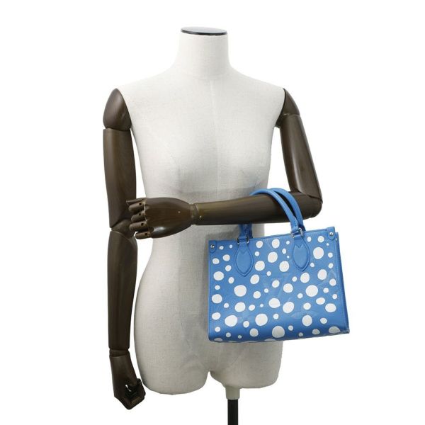 ルイヴィトン ハンドバッグ モノグラム・アンプラント/インフィニティ・ドット LV×YK オンザゴーPM M46424 草間彌生 コラボ