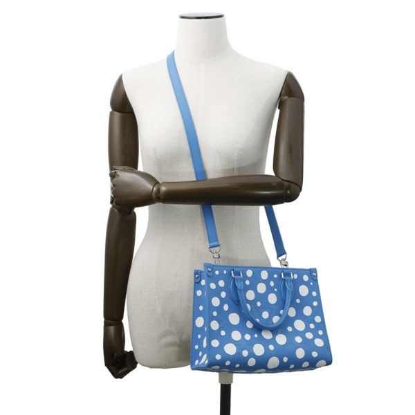 ルイヴィトン ハンドバッグ モノグラム・アンプラント/インフィニティ・ドット LV×YK オンザゴーPM M46424 草間彌生 コラボ