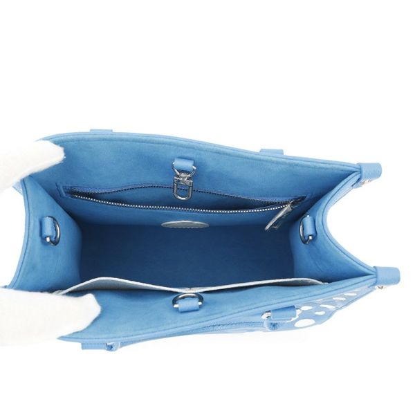 ルイヴィトン ハンドバッグ モノグラム・アンプラント/インフィニティ・ドット LV×YK オンザゴーPM M46424 草間彌生 コラボ