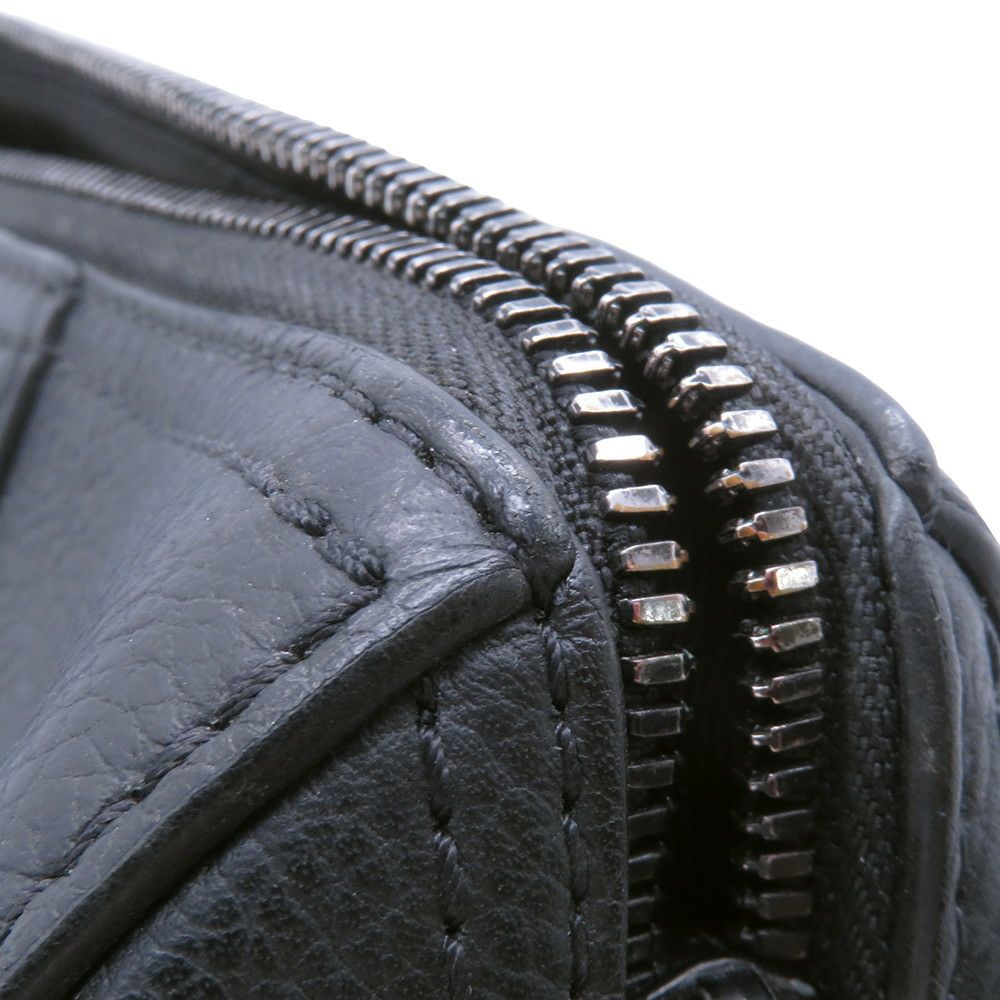 ルイヴィトン ショルダーバッグ グレインカーフレザー/LV アエログラム シティ・キーポル M59255 バッグ 黒 ブラック