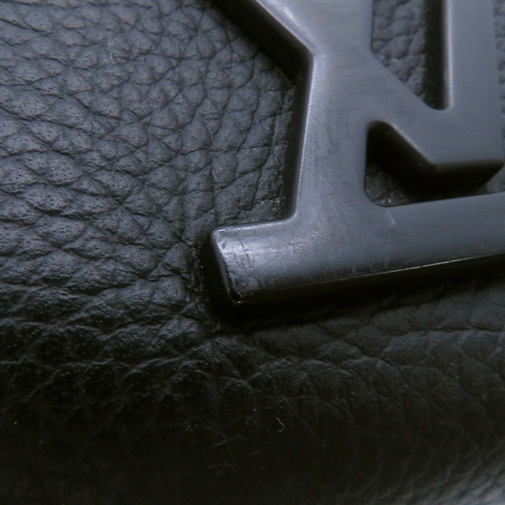 ルイヴィトン ショルダーバッグ グレインカーフレザー/LV アエログラム シティ・キーポル M59255 バッグ 黒 ブラック