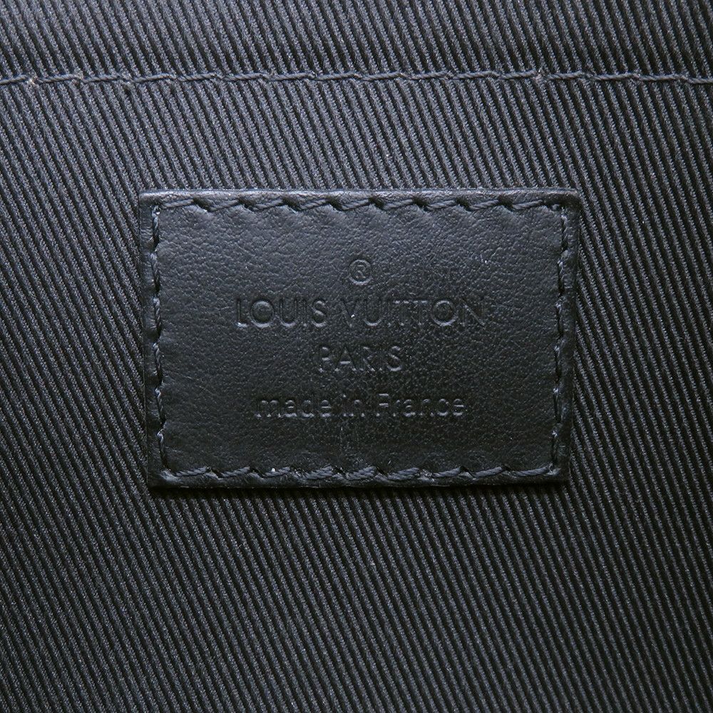 ルイヴィトン ショルダーバッグ グレインカーフレザー/LV アエログラム シティ・キーポル M59255 バッグ 黒 ブラック