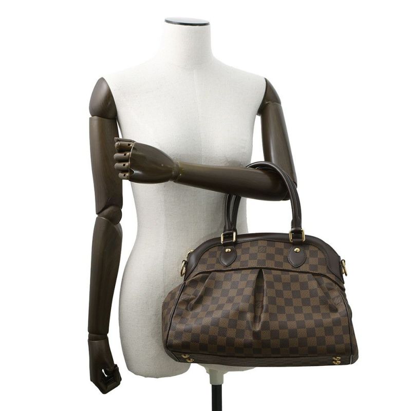 ルイヴィトン ハンドバッグ ダミエ・エベヌ トレヴィPM N51997 LOUIS VUITTON ヴィトン 2way ショルダーバッグ