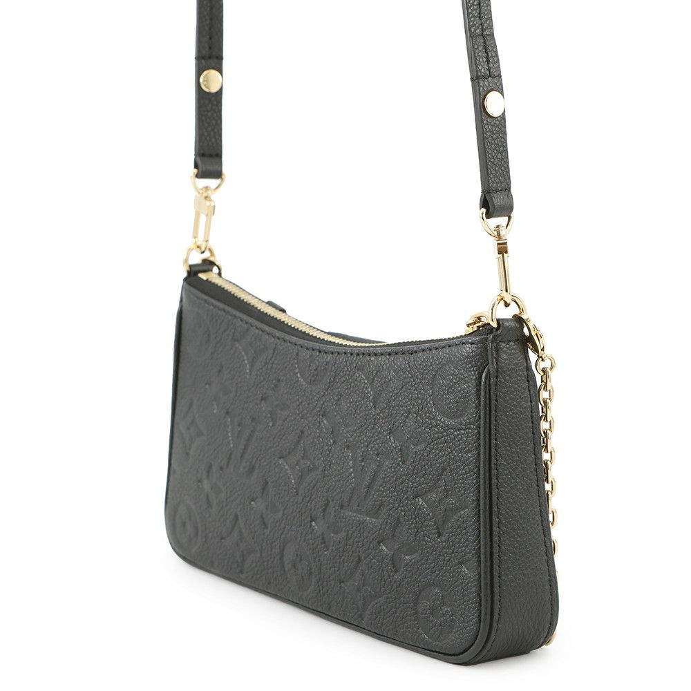 ルイヴィトン ショルダーバッグ モノグラム・アンプラント イージー・ポーチ M80349 黒 ブラック